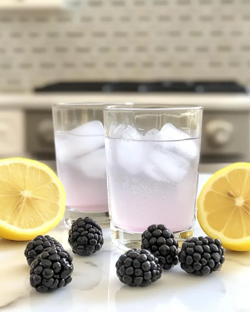 Blackberry Lemon Fizz