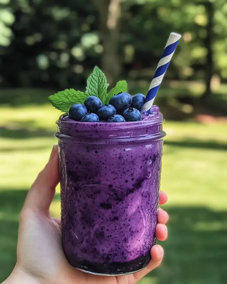 Blueberry Mint Cooler