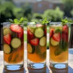 Strawberry Cucumber Cooler