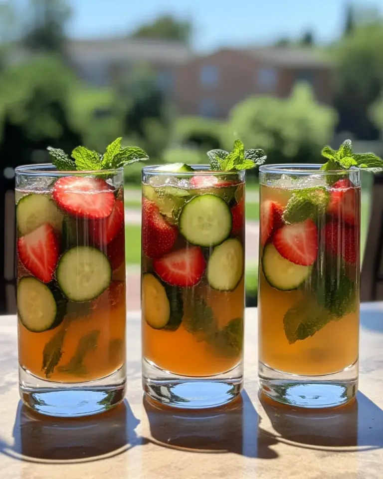 Strawberry Cucumber Cooler