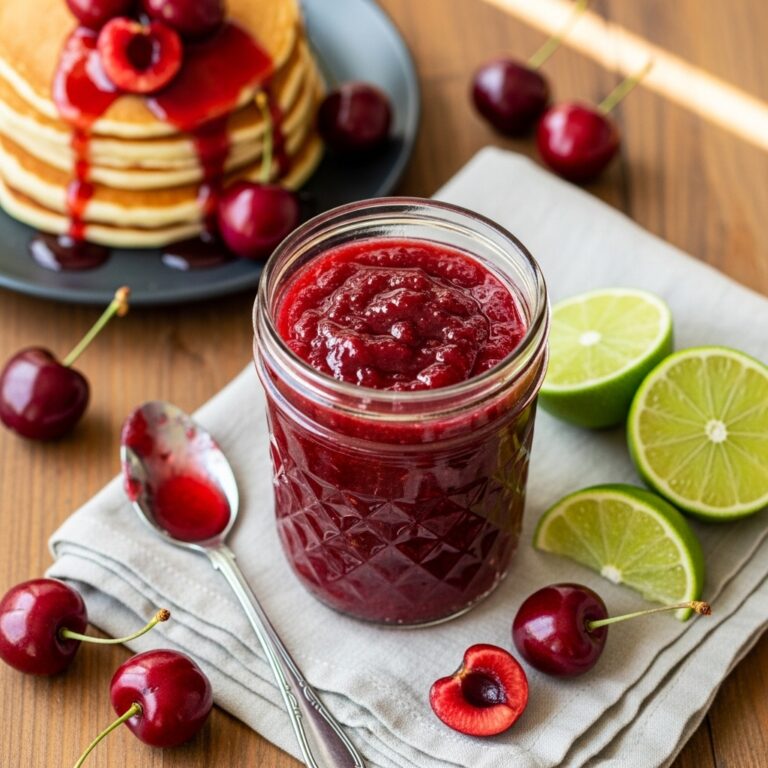 Cherry Limeade Pancake Syrup