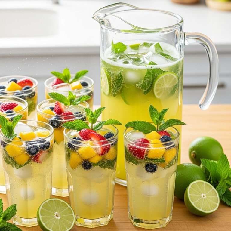 Limeade Bubble Pop Drink