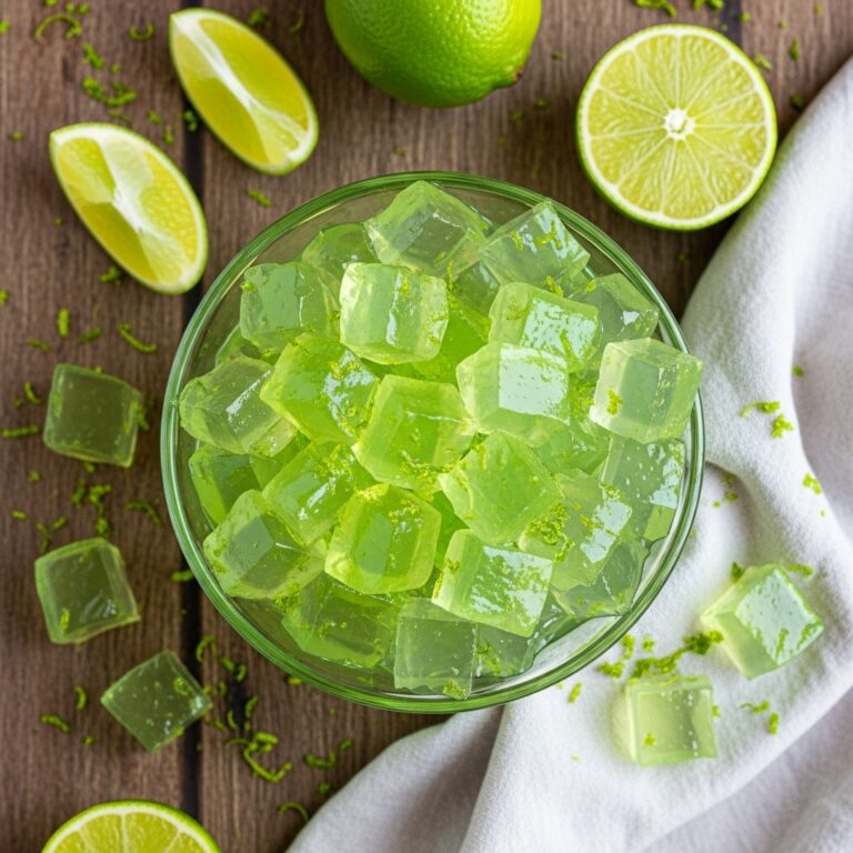Limeade Jelly Cubes