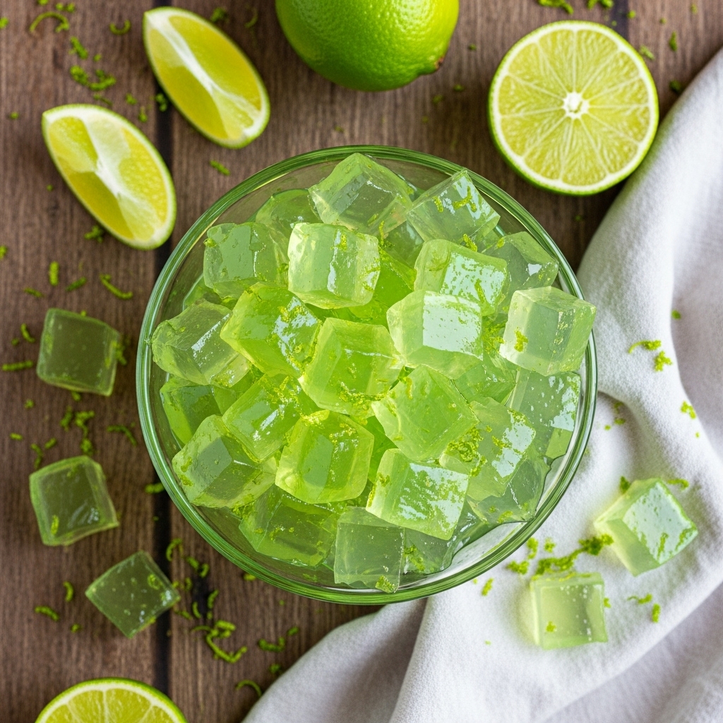 Limeade Jelly Cubes