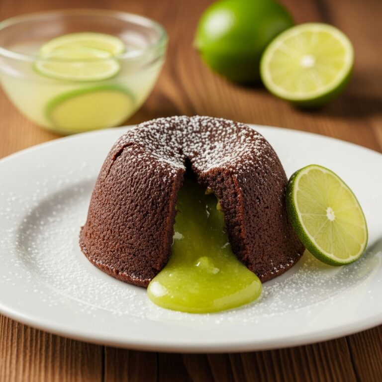Limeade Lava Cake