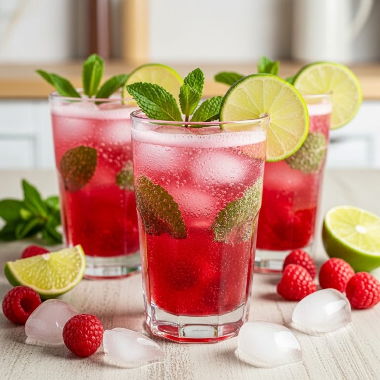 Raspberry Lime Cooler