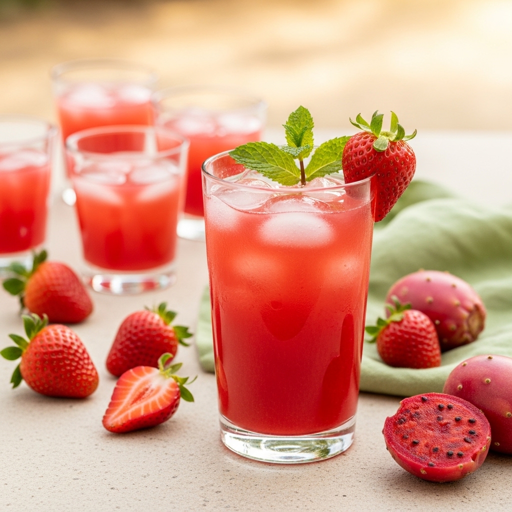 Strawberry Watermelon Cactus Punch