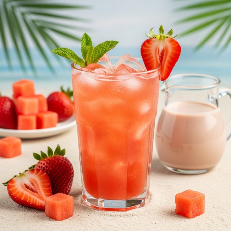 Watermelon Strawberry Dreamcake Drink