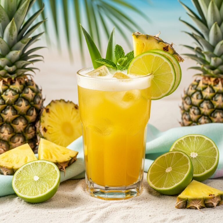 Ananas Turmeric Detox Soda