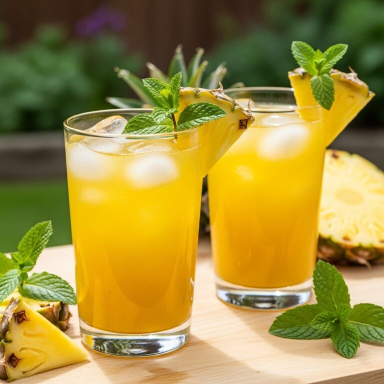 Ananas Turmeric Detox Soda