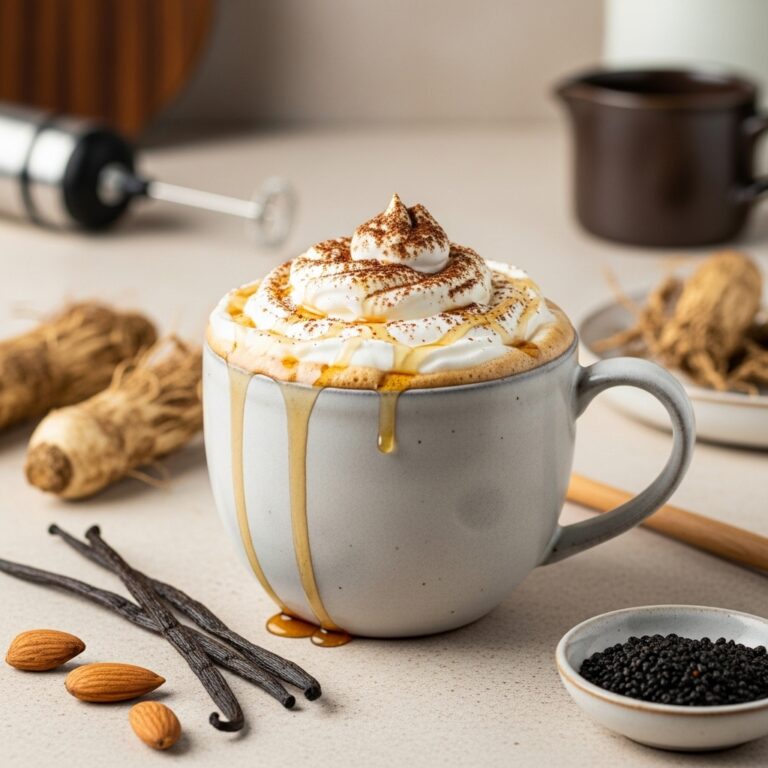 Chicory Vanilla Bean Latte