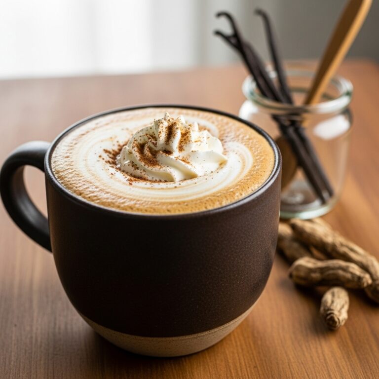 Chicory Vanilla Bean Latte