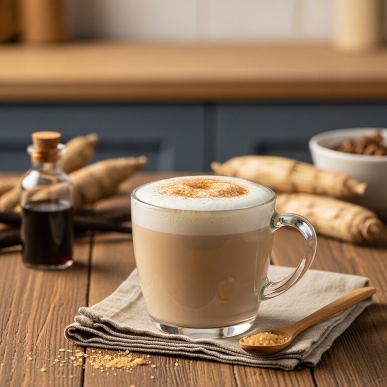 Chicory Vanilla Bean Latte