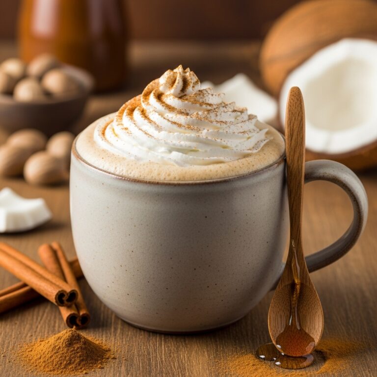 Cinnamon Coconut Milk Latte