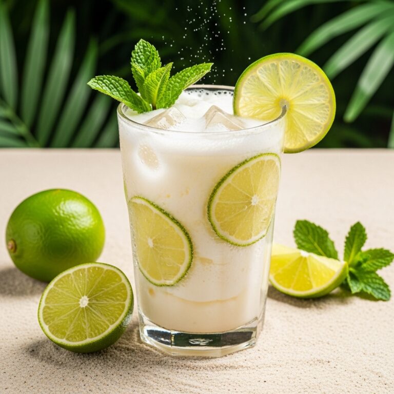Coconut Cream Lime Soda