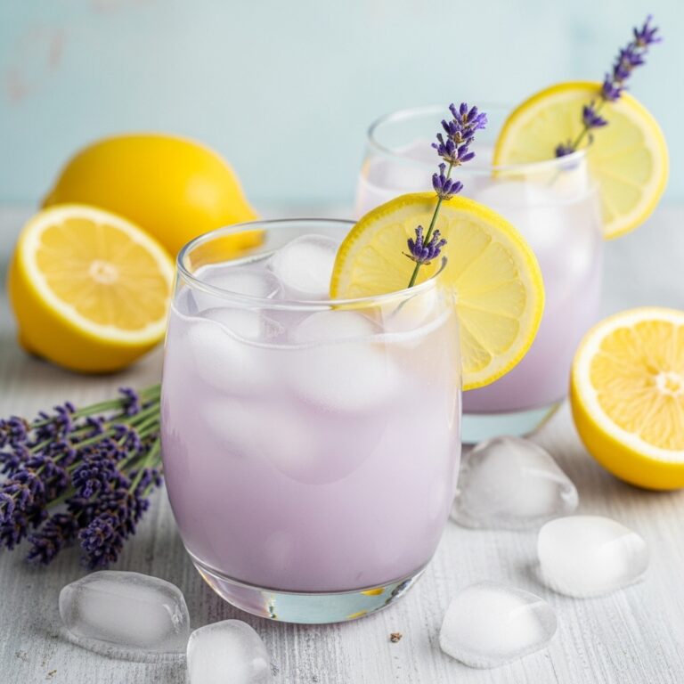 Coconut Lavender Lemonade