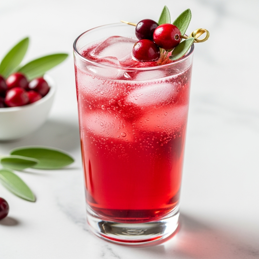 Cranberry Sage Sparkler
