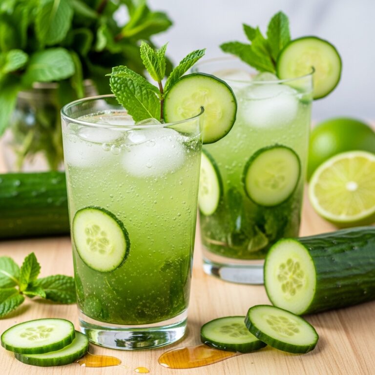 Cucumber Mint Mocktail