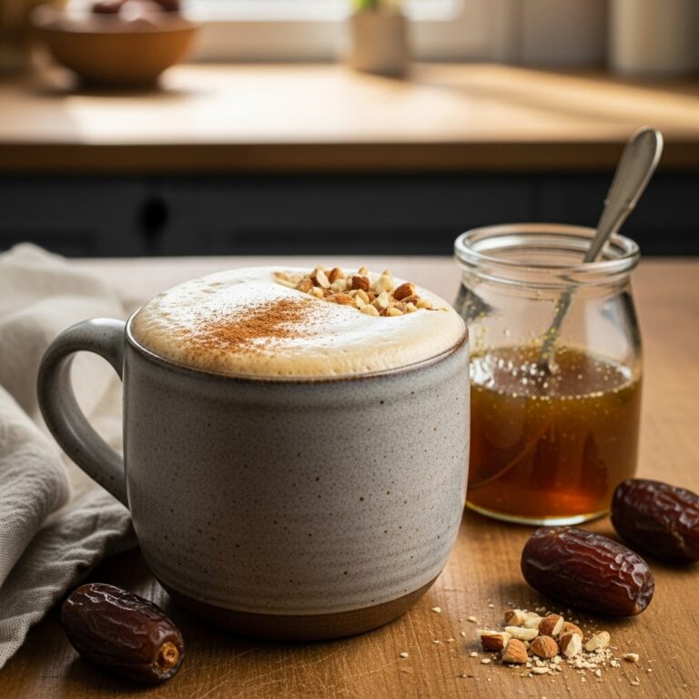 Date  Almond  Latte