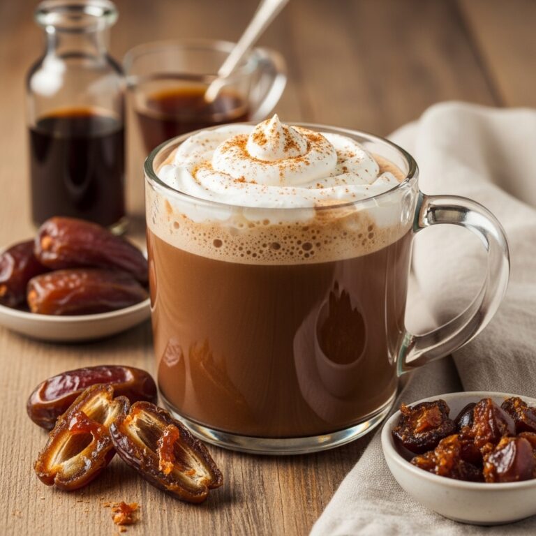 Date  Almond Latte