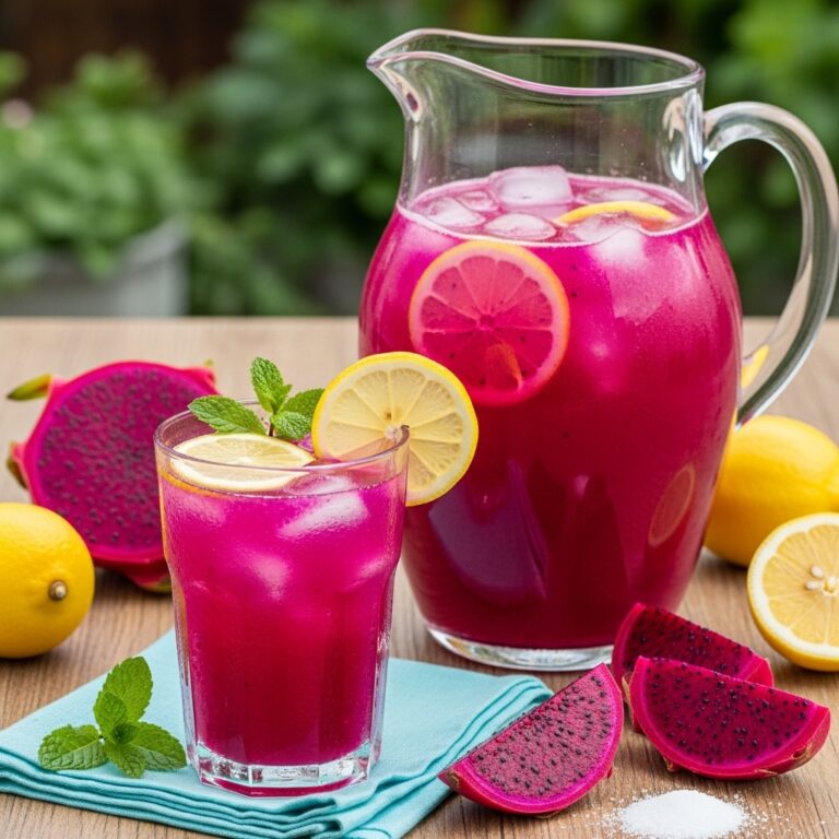 Dragonfruit Lemonade