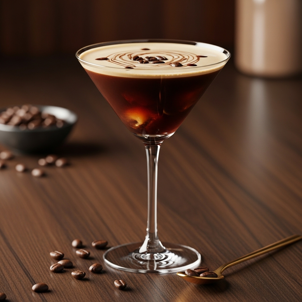Espresso-Free Martini Mocktail