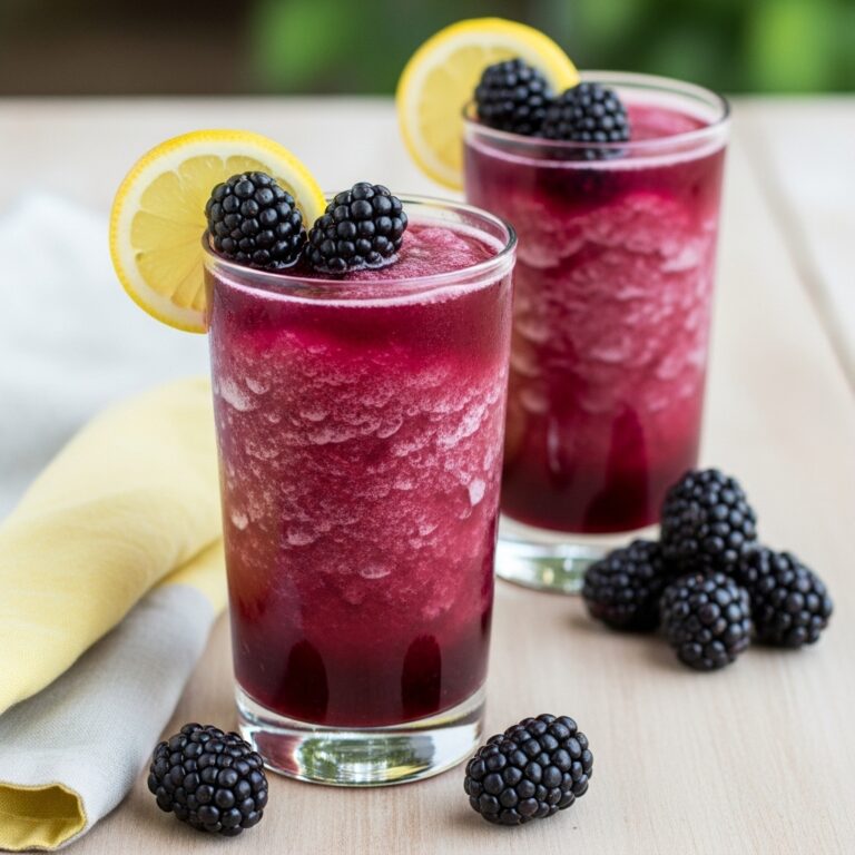 Frozen Blackberry Lemonade