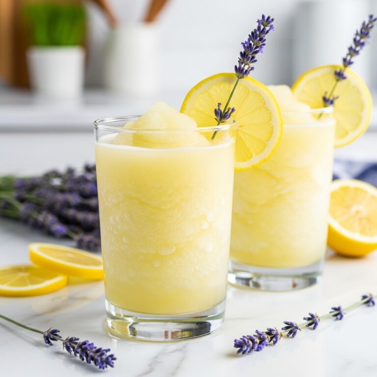 Frozen Lavender Lemonade