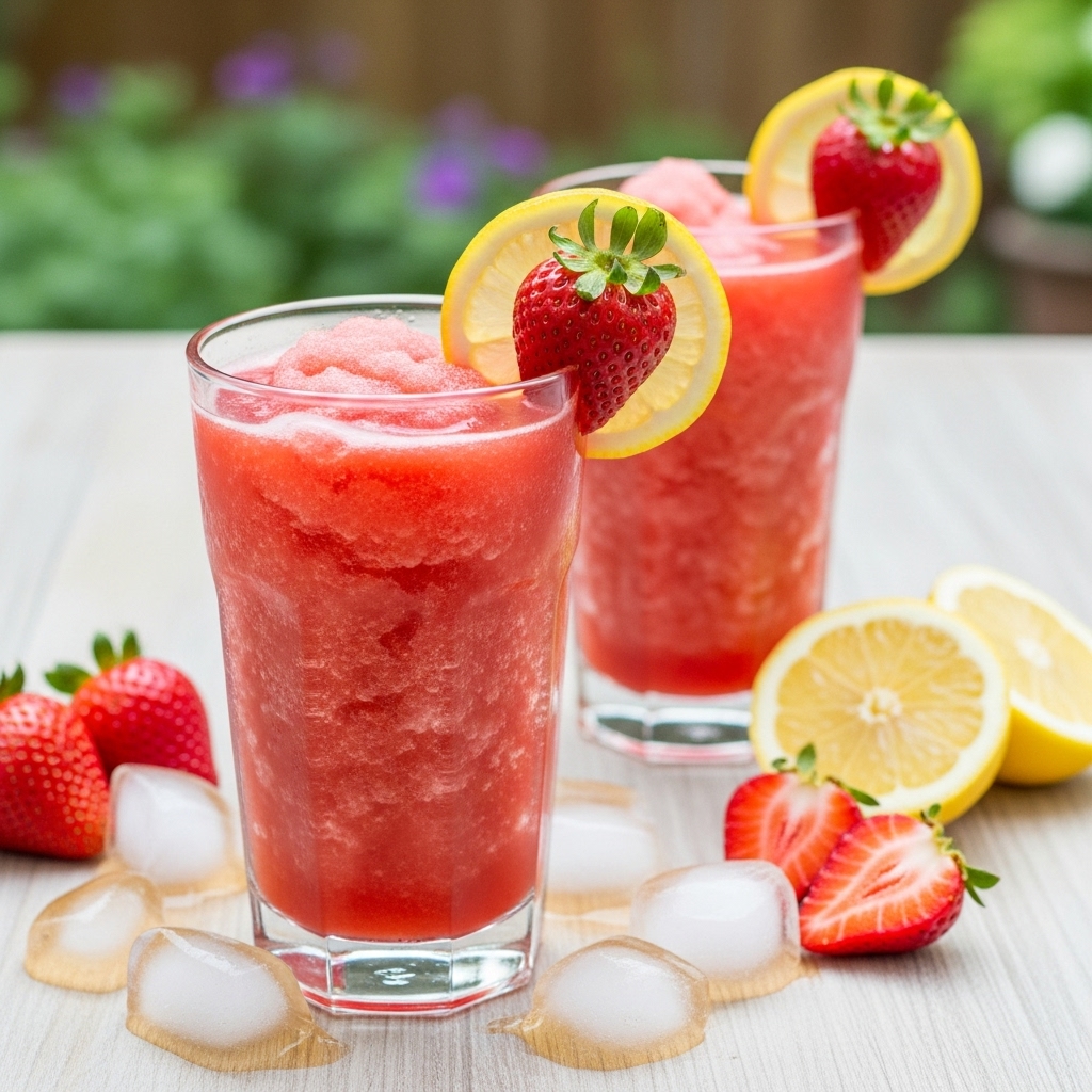 Frozen Strawberry Lemonade