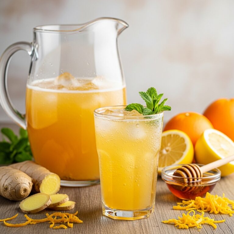 Ginger Citrus Wellness Soda