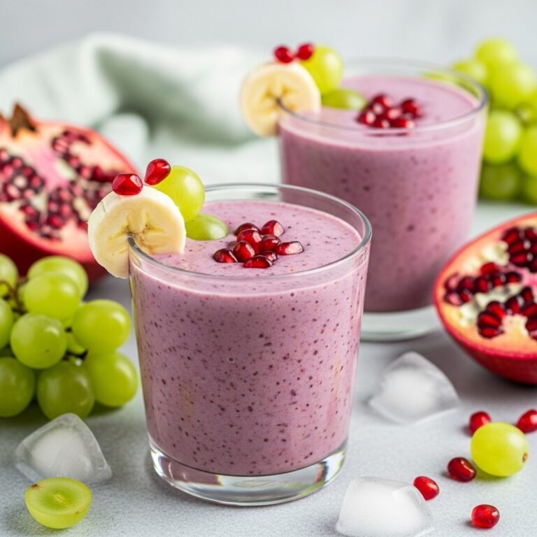 Grape Pomegranate Smoothie
