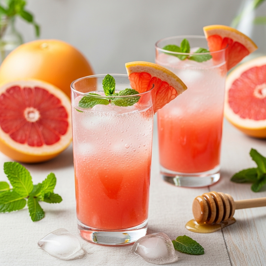 Grapefruit Mint Adaptogen Soda