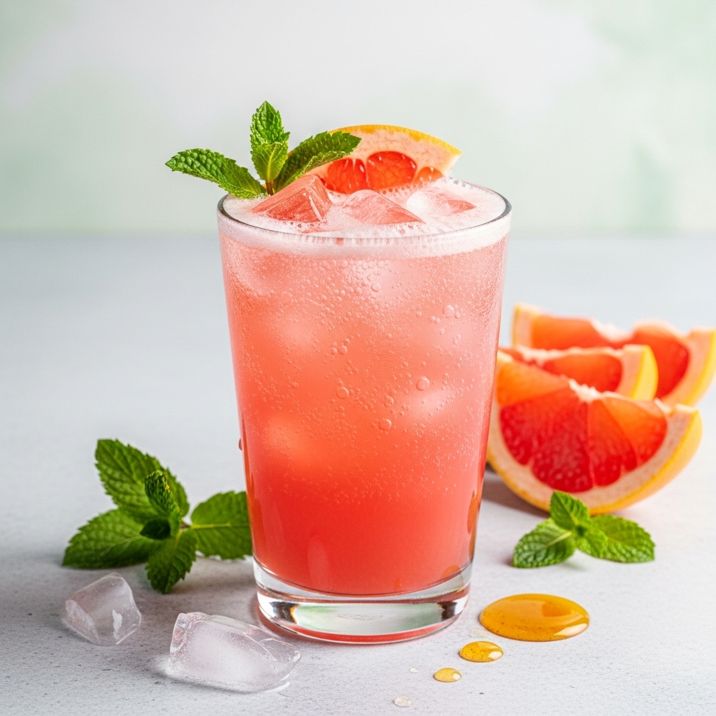 Grapefruit Mint Adaptogen Soda