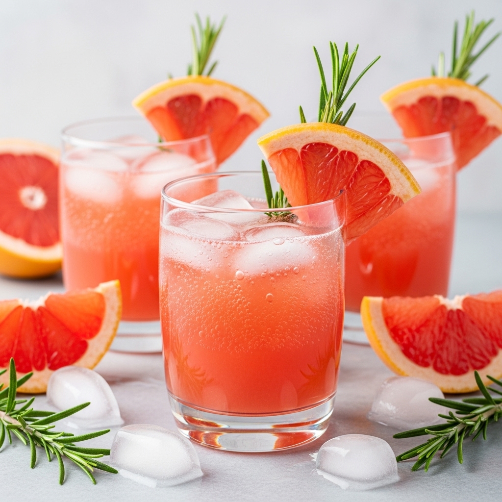 Grapefruit Rosemary Sparkler