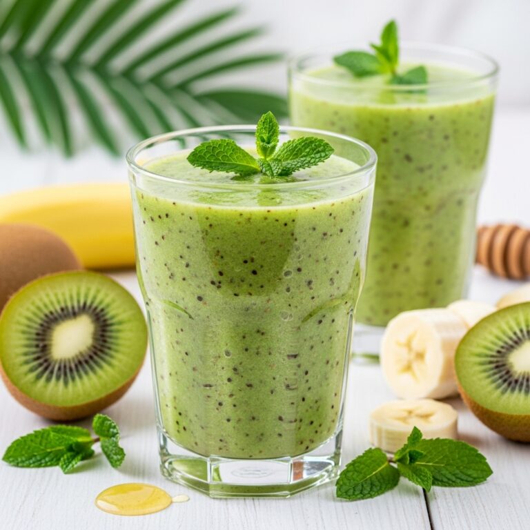 Kiwi Mint Smoothie