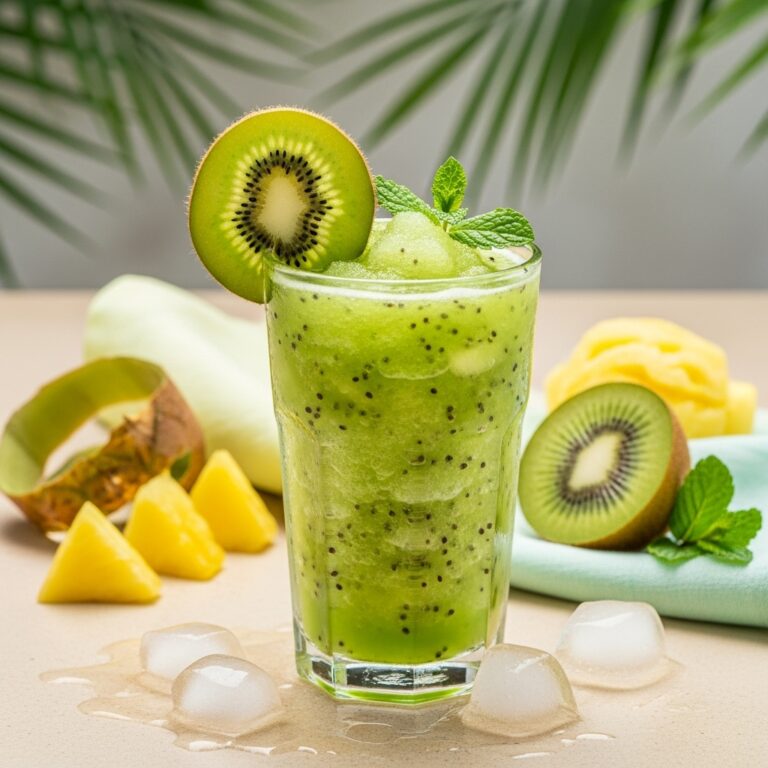 Kiwi Pineapple Slush