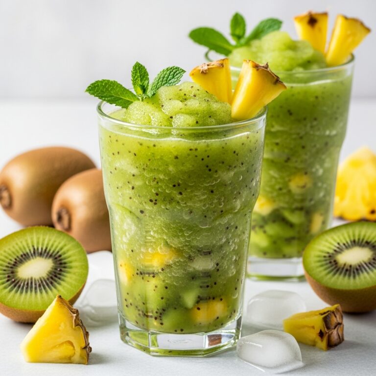 Kiwi Pineapple Slush