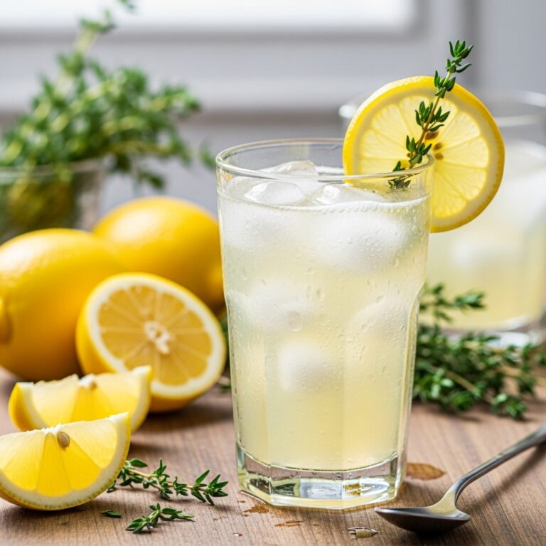 Lemon Thyme Fizz