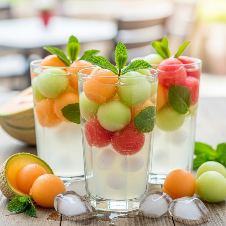Melon Ball Mocktail
