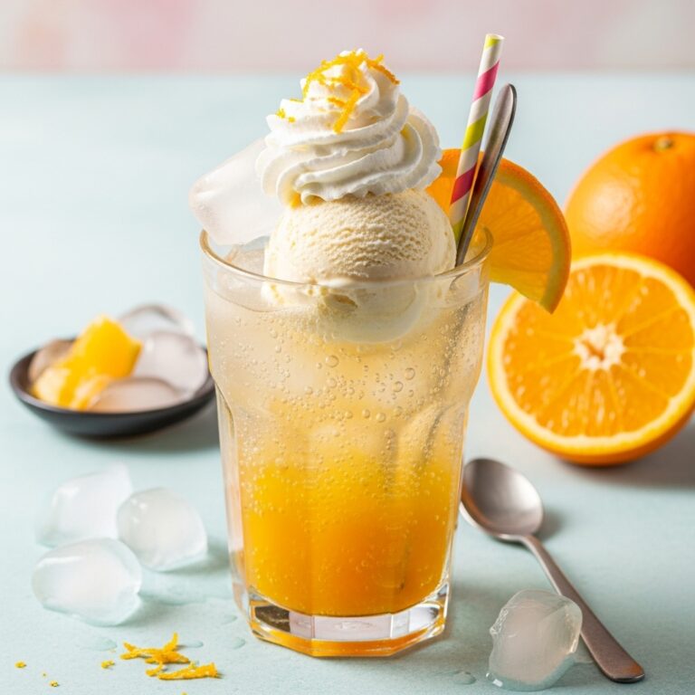 Orange Creamsicle Float