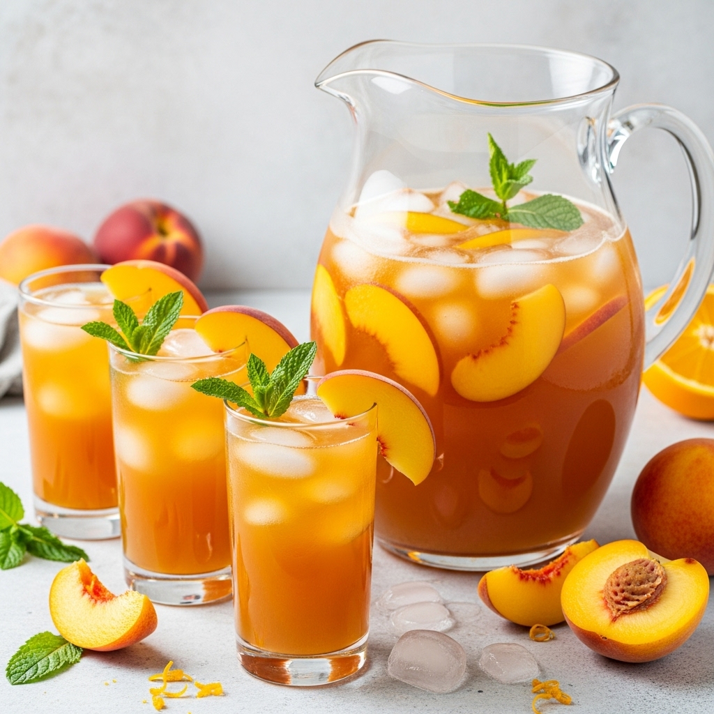 Peach Iced Tea Punch