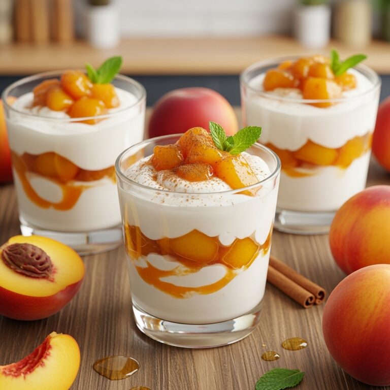 Peach Yogurt Swirl