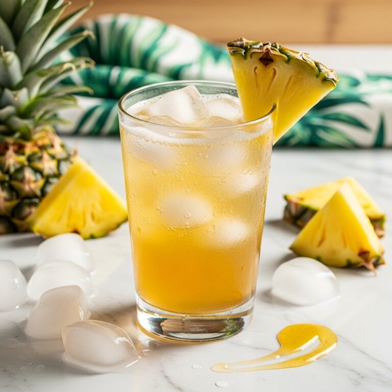 Pineapple Vanilla Dirty Soda