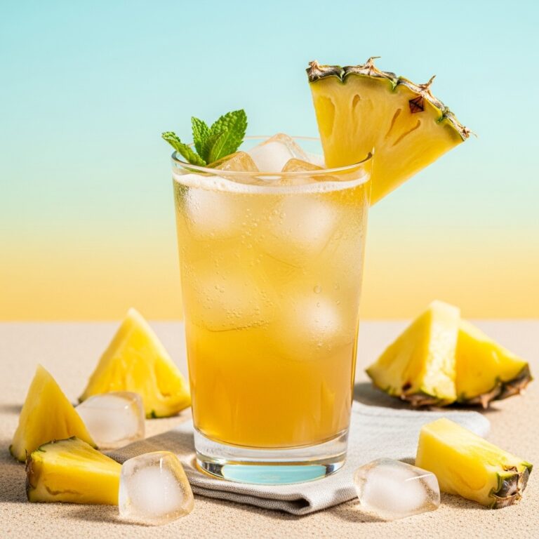 Pineapple Vanilla Dirty Soda