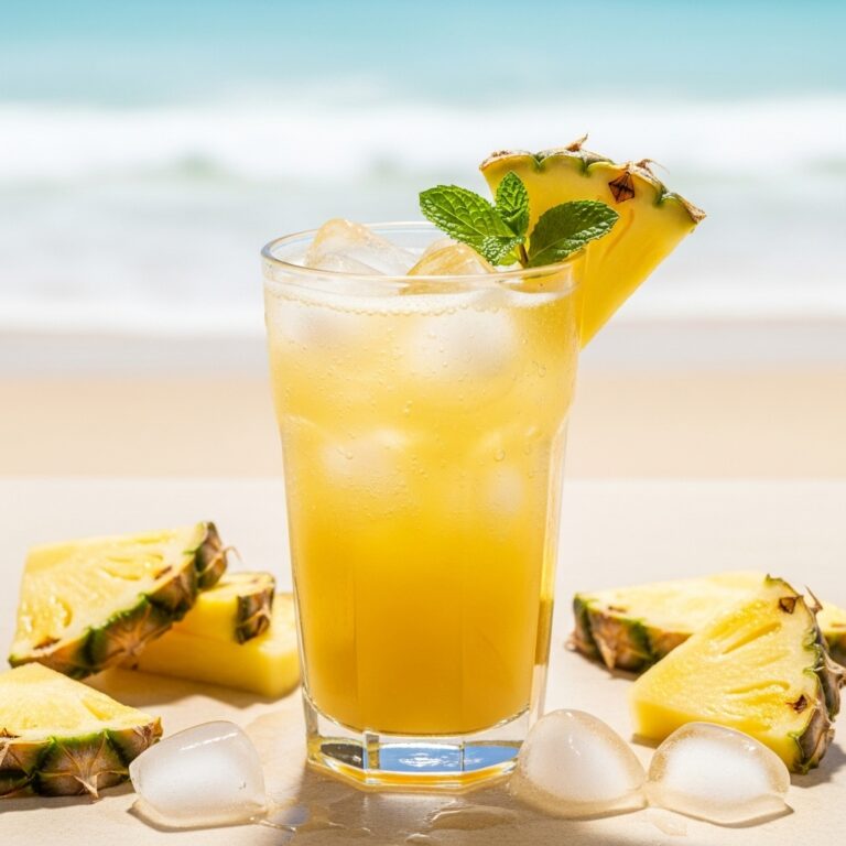Pineapple Vanilla Dirty Soda