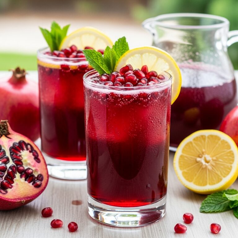 Pomegranate Black Tea Sparkler