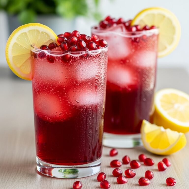 Pomegranate Black Tea Sparkler