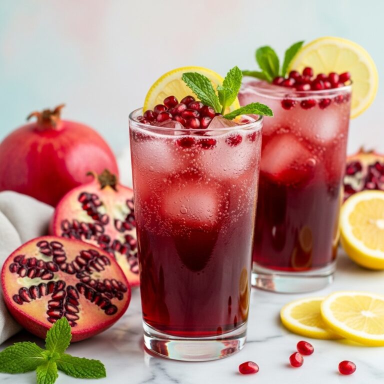 Pomegranate Black Tea Sparkler