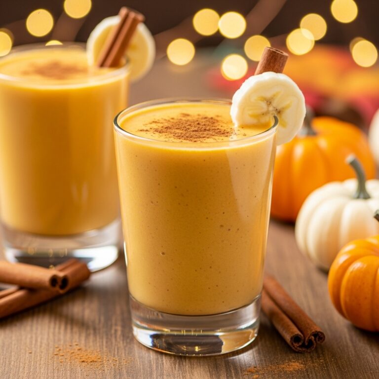 Pumpkin Banana Smoothie