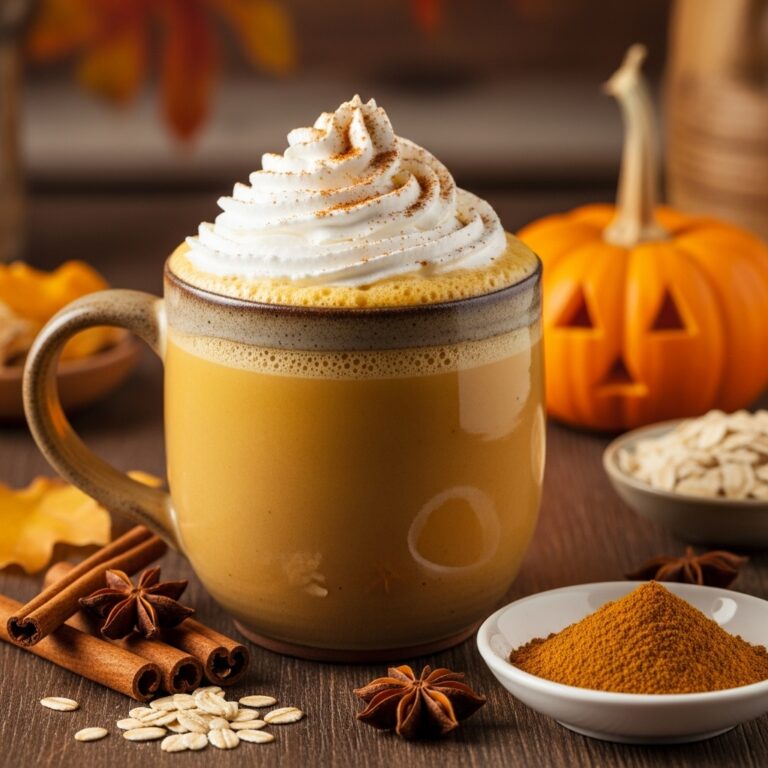 Pumpkin Spice Oat Latte